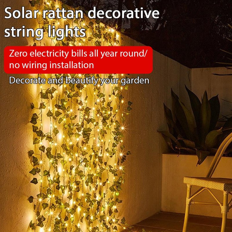 Christmas Lights, Twinkling Tree Garland, Glowing Fairy Light Olive Vine Garland for Fireplace Christmas Thanksgiving Home (C 10Meters) - Image 2